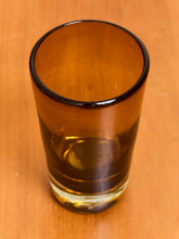 Load image into Gallery viewer, Amber Handblown Glasses set of 4