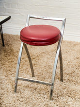 Load image into Gallery viewer, 1970’s Vintage Chrome Stools