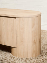 Load image into Gallery viewer, Milan Curved Blonde Credenza