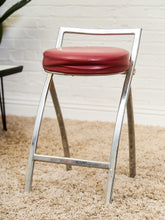 Load image into Gallery viewer, 1970’s Vintage Chrome Stools