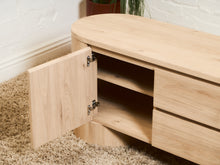 Load image into Gallery viewer, Milan Curved Blonde Credenza