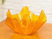 Load image into Gallery viewer, Yellow Sparkle Acrylic Bowl