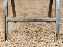 Load image into Gallery viewer, 1970’s Vintage Chrome Stools