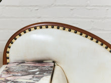 Load image into Gallery viewer, Vintage Antiques Settee with Marble Side Table