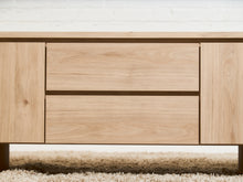 Load image into Gallery viewer, Milan Curved Blonde Credenza