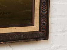 Load image into Gallery viewer, Antique Oil Ocean Painting by RH Scott