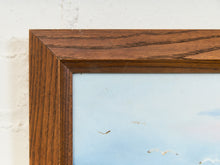 Load image into Gallery viewer, Framed Peaceful Coastal Seascape Oil Painting