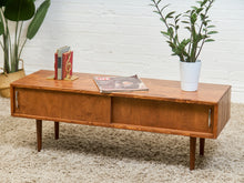 Load image into Gallery viewer, Mid Century Modern Solid Low Profile Credenza