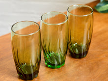Load image into Gallery viewer, Set of Three of Peridot Green Glasses