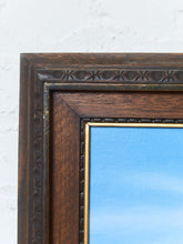 Load image into Gallery viewer, Vintage Tall Ship Sailing Oil Painting Nautical Maritime Seascape Framed Signed