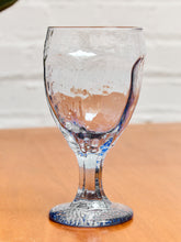 Load image into Gallery viewer, Libbey Coastal Wave Ocean Blue Goblets