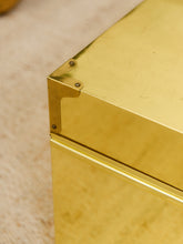 Load image into Gallery viewer, Brass Vintage Chest
