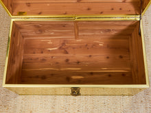 Load image into Gallery viewer, Brass Vintage Chest
