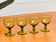 Load image into Gallery viewer, 1960’s Green Goblets