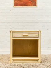 Load image into Gallery viewer, Bamboo Vintage Pair of Nightstands