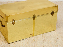 Load image into Gallery viewer, Brass Vintage Chest