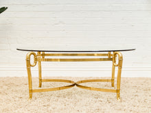 Load image into Gallery viewer, French Brass Regency Coffee Table