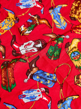 Load image into Gallery viewer, Vintage Red Cowboy Napkins