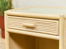 Load image into Gallery viewer, Bamboo Vintage Pair of Nightstands