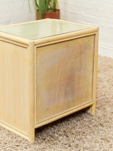Load image into Gallery viewer, Bamboo Vintage Pair of Nightstands