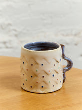 Load image into Gallery viewer, Memphis style design Mug. Handmade by Artist Steven Portigal