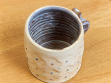 Load image into Gallery viewer, Memphis style design Mug. Handmade by Artist Steven Portigal