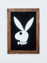 Load image into Gallery viewer, 1970’s Playboy Bunny Black Velvet Painting