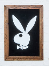 Load image into Gallery viewer, 1970’s Playboy Bunny Black Velvet Painting