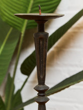 Load image into Gallery viewer, Pair of Vintage Iron Candlesticks