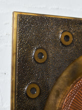 Load image into Gallery viewer, 1970s Mixed Metal Brutalist Geometric Wall Sculpture