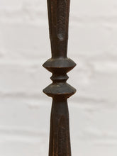 Load image into Gallery viewer, Pair of Vintage Iron Candlesticks