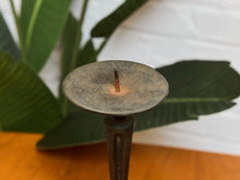 Load image into Gallery viewer, Pair of Vintage Iron Candlesticks