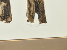 Load image into Gallery viewer, Mid Century Abstract Figures by John Lee Lithograph