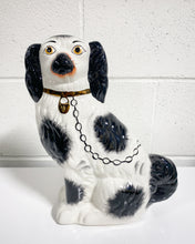 Load image into Gallery viewer, Vintage Staffordshire Ceramic Spaniel Dog Figurine- Left Facing
