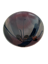 Load image into Gallery viewer, Studio Pottery Stoneware Bowl in Navy Blue and Deep Purple