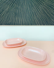 Load image into Gallery viewer, Vintage Bubblegum Pink Melamine Dish-ware - Set of 55