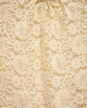 Load image into Gallery viewer, Mock Neck Lace Blouse with Bell Sleeves (XL)