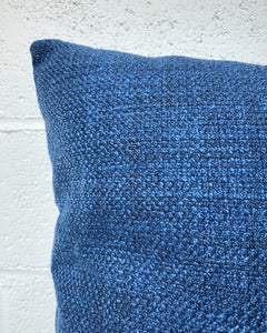 Square Pillow in Solitude Blue