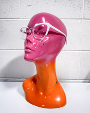 Load image into Gallery viewer, White Cat Eye Fashion Glasses