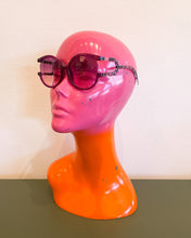 Load image into Gallery viewer, Purple Sunnies with Cutout Temples