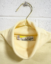 Load image into Gallery viewer, Vintage Butter Yellow Turtleneck (M)