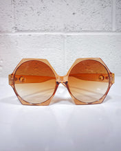 Load image into Gallery viewer, Hexagonal Brown Sunnies