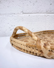 Load image into Gallery viewer, Vintage Heart Shaped Woven Tray