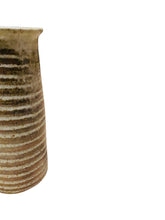 Load image into Gallery viewer, Studio Stoneware Stripped Vase by John West