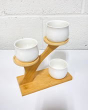 Load image into Gallery viewer, Mini Bamboo Planter Stand