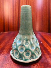 Load image into Gallery viewer, Turquoise Glaze Dimple Vase