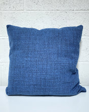 Load image into Gallery viewer, Square Pillow in Solitude Blue