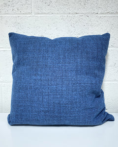 Square Pillow in Solitude Blue
