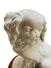 Load image into Gallery viewer, White Porcelain Pekingese
