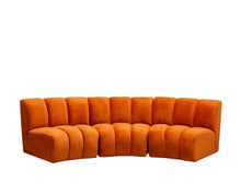 Load image into Gallery viewer, Burnt Orange Chic Circle Sofa
